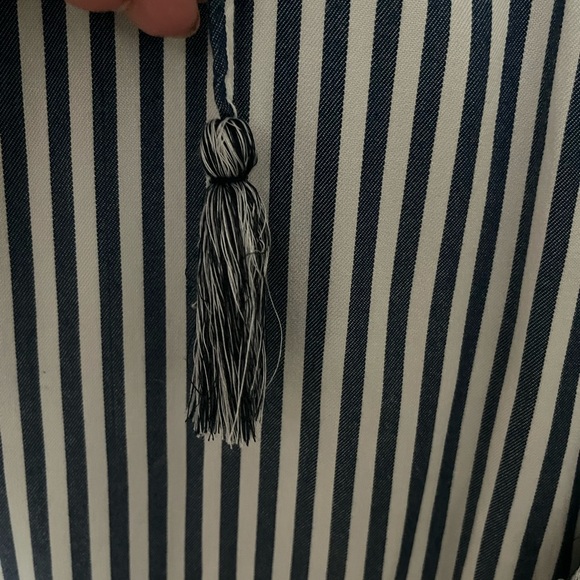 Tommy Bahama Dress navy and white stripe - Picture 3 of 6